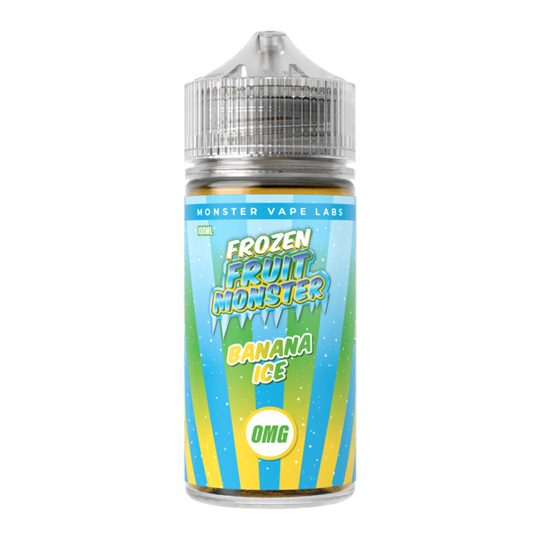 Banana Ice Frozen Fruit Monster eJuice Nicotine Free 100ml Banana Ice Frozen Fruit Monster eJuice Nicotine Free 100ml
