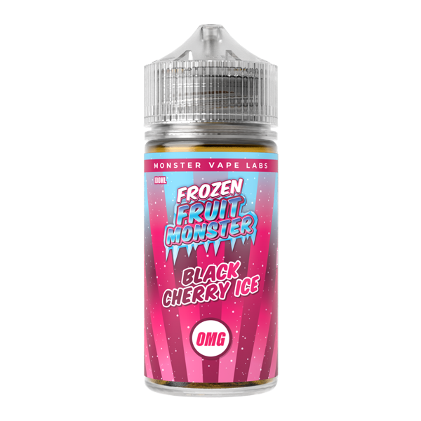 black cherry vape juice Black Cherry Ice Frozen Fruit Monster eJuice Nicotine Free
