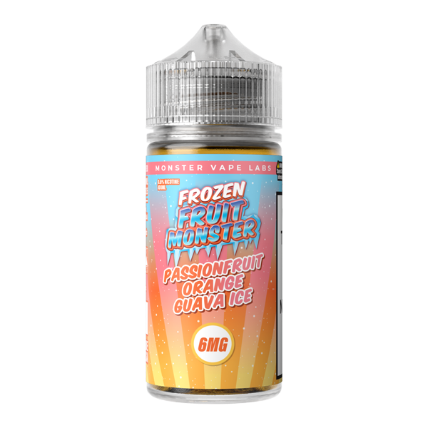 Passion Fruit Orange Guava Ice Frozen Fruit Monster eJuice
