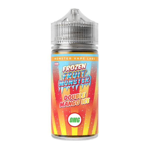 Double Mango Ice MONSTER LABS Frozen Fruit Monster ZERO Nicotine 100ml