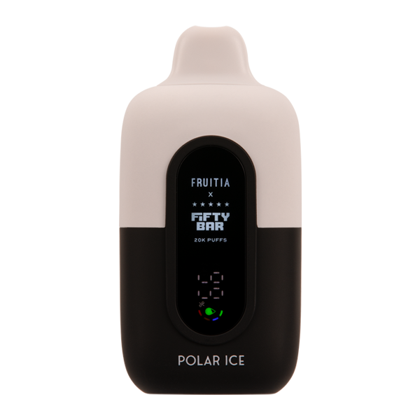 Polar Ice FRUITIA X Fifty Bar 20K Vape Polar Ice FRUITIA X Fifty Bar 20K Vape