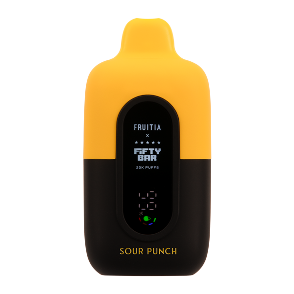 Sour Punch FRUITIA X Fifty Bar 20K Vape
