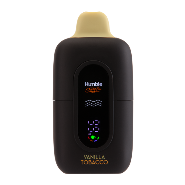 vanilla tobacco disposable vape Vanilla Tobacco HUMBLE X Fifty Bar 20K