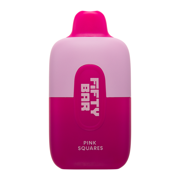 Pink Squares Fifty Bar Vape Pink Squares Fifty Bar Vape