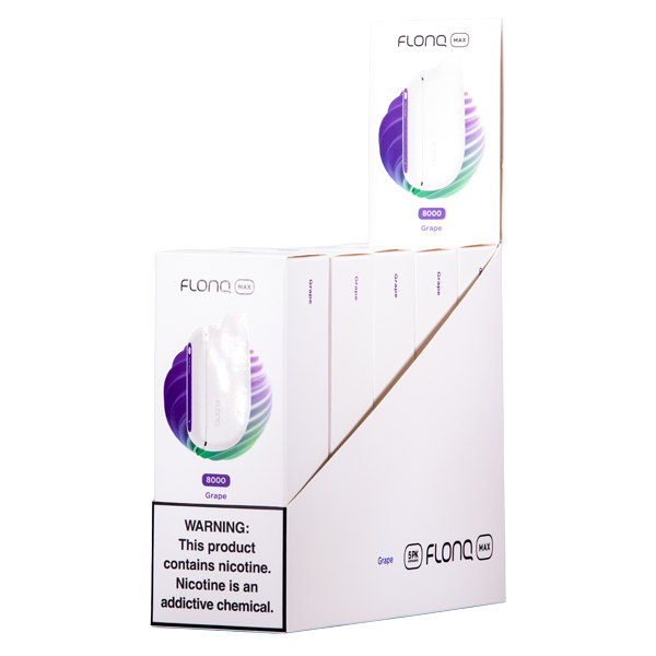 Grape Flonq Max Vape 5-Pack