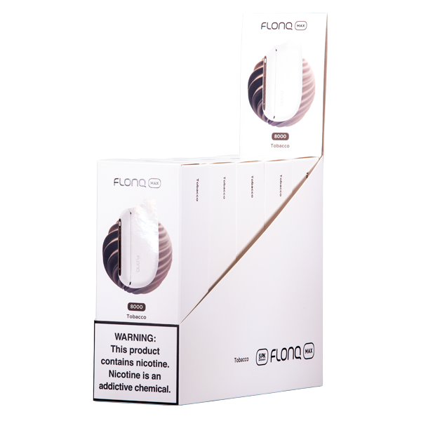Tobacco Flonq Max Vape 5-Pack