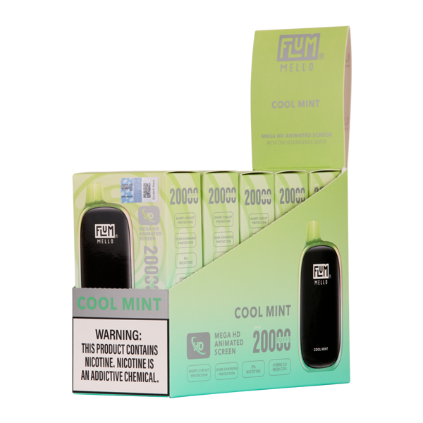 Cool Mint FLUM Mello Disposable Disposables