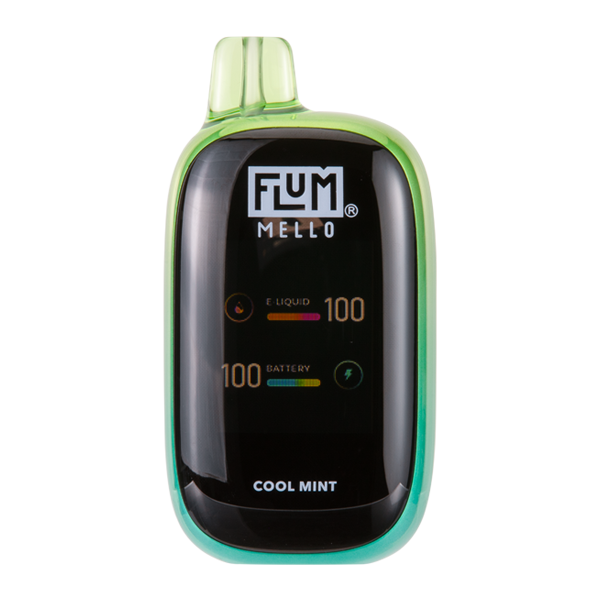 Flum Mello Pro FLUM MELLO Rechargeable Disposable [20,000]  Smoke Depot &  Vape Lounge Australia Cool Mint Flum