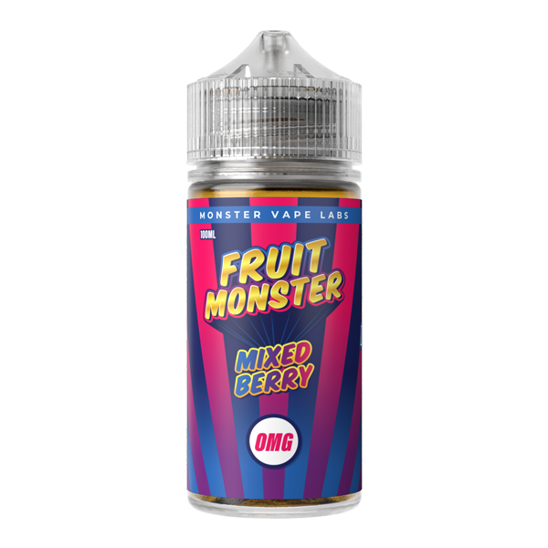 Mixed Berry Fruit Monster eJuice Nicotine Free 100ml Mixed Berry Fruit Monster eJuice Nicotine Free 100ml