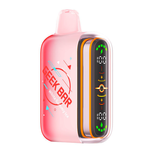 White Gummy Ice GEEK BAR Pulse 2 25K Vape