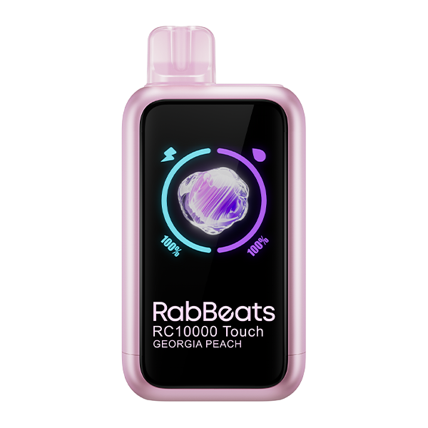Georgia Peach RabBeats RC10000 Touch Vapes Georgia Peach RabBeats RC10000 Touch Vapes