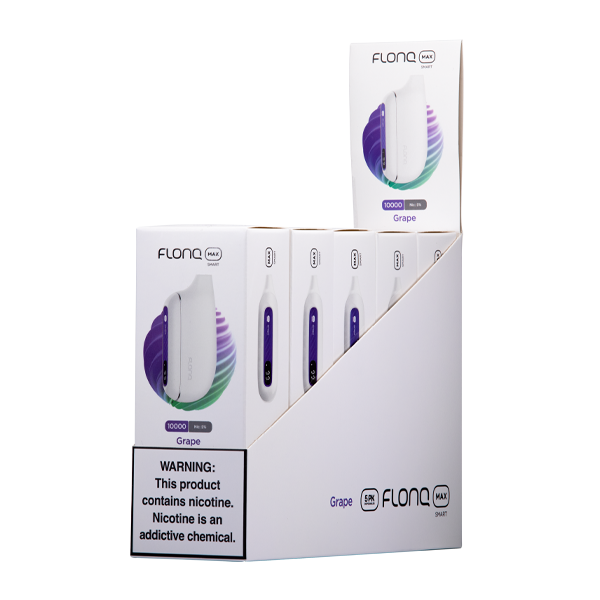 Grape Flonq Max Smart 5 Pack - 50mg