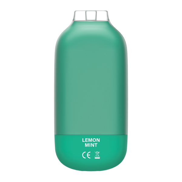 Lemon Mint Hyper Bar Pro 6000 Vape Back