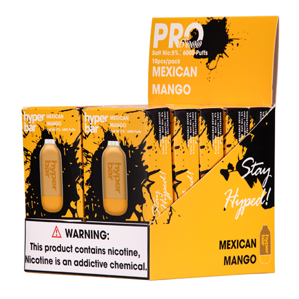 Mexican Mango Hyper Bar Vape 10-Pack