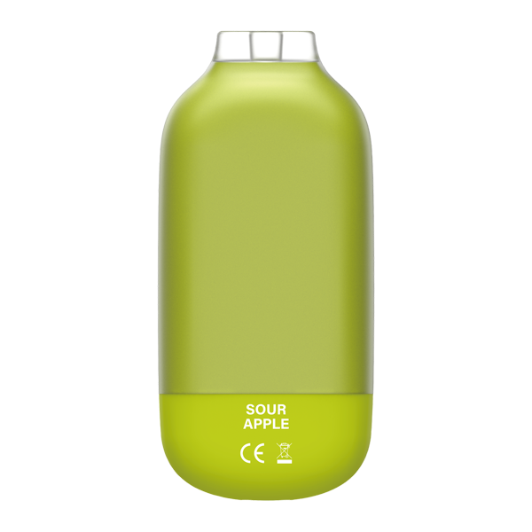 Sour Apple Hyper Bar Vape Back