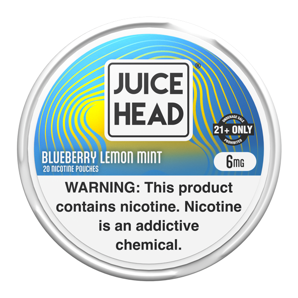 Blueberry Lemon Mint Juice Head Pouches Blueberry Lemon Mint Juice Head Pouches