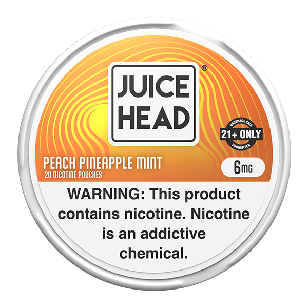 Peach Pineapple Mint Juice Head Nicotine Pouch 6mg
