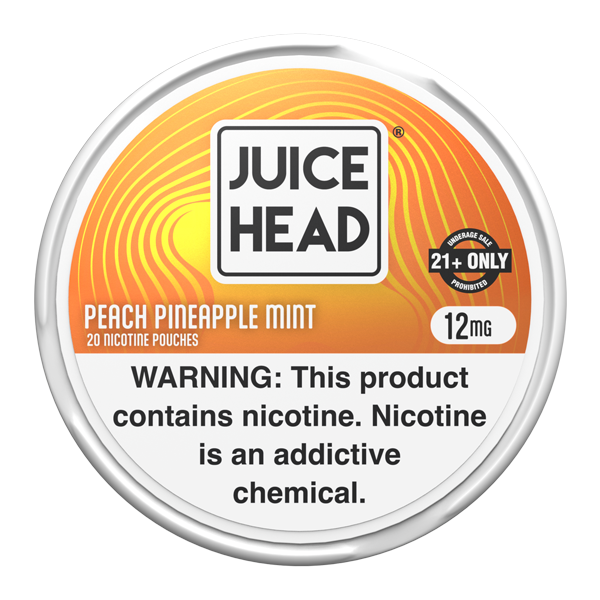 Peach Pineapple Mint Juice Head Nicotine Pouch 12mg