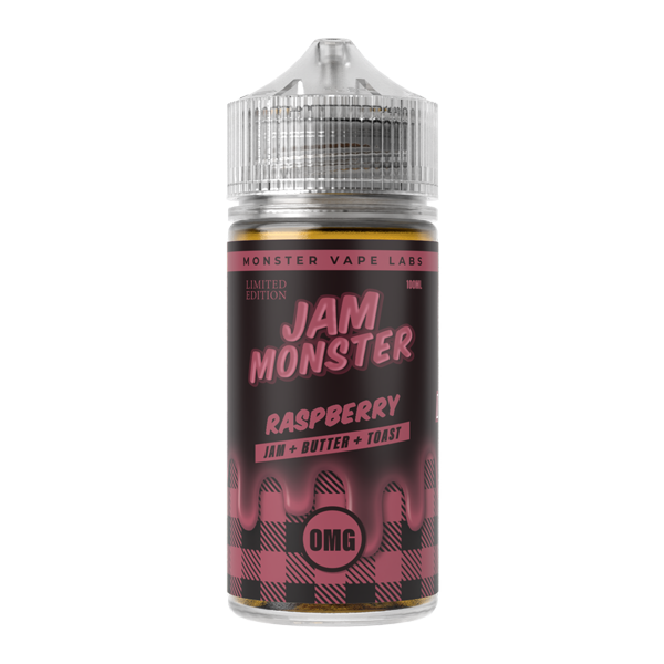 Raspberry MONSTER LABS Jam Monster ZERO Nicotine 100ml