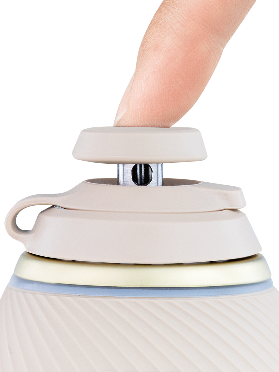 Puffco Proxy Joystick Cap Desert Installed View