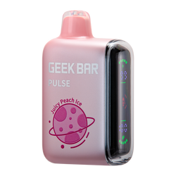 Juicy Peach Ice Geek Bar Pulse Vape