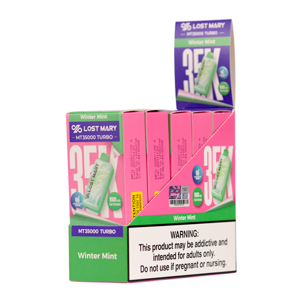Winter Mint LOST MARY MT35K Nixodine Vapes