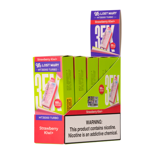 Strawberry Kiwi Lost Mary MT35K Turbo Vapes