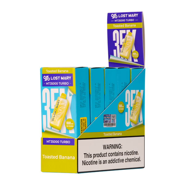 Toasted Banana LOST MARY MT35000 TURBO Vapes