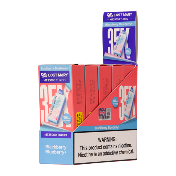 Blackberry Blueberry Lost Mary MT35K Turbo Vapes