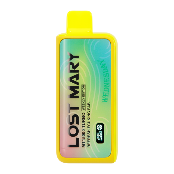 Refresh Fcuking Fab Lost Mary MT15000 Turbo Vape (Wednesday) Refresh Fcuking Fab Lost Mary MT15000 Turbo Vape (Wednesday)