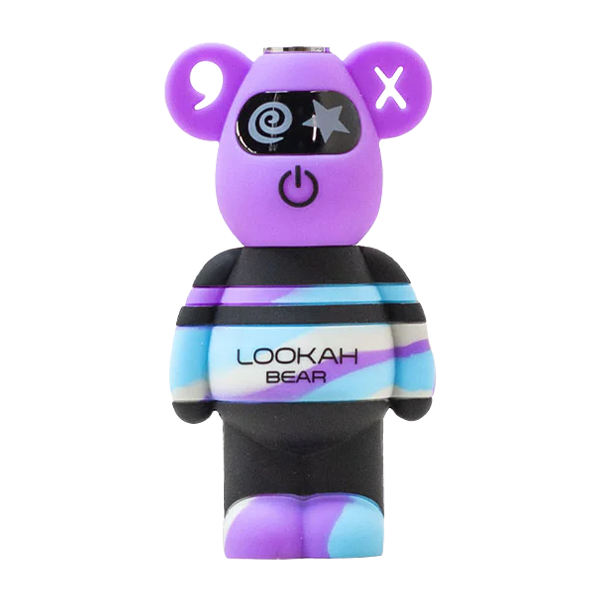 Purple Tie Dye LOOKAH Bear Battery Limited Edition