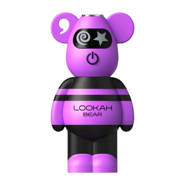 Purple LOOKAH Bear Battery