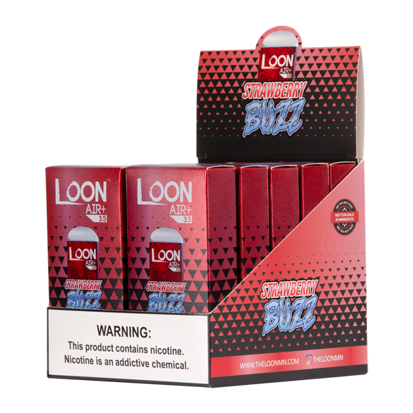 Strawberry Buzz LOON Air Plus Disposables