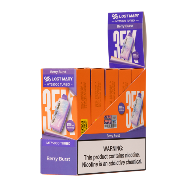 Berry Burst Lost Mary MT35K Turbo Vapes