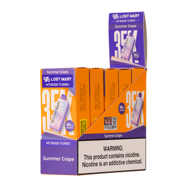 Summer Grape LOST MARY MT35000 TURBO Vapes