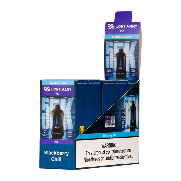 Blackberry Chill LOST MARY VIZ 55K Disposables