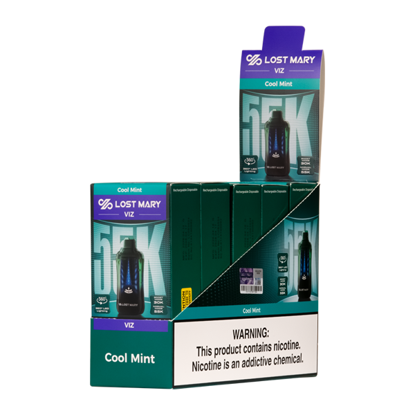 Cool Mint LOST MARY VIZ 55K Disposables