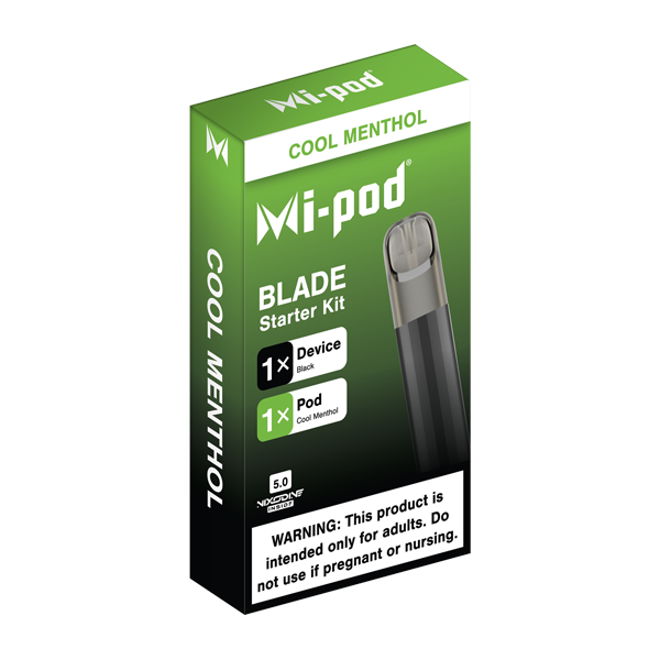 Cool Menthol MI-POD Blade Starter Kit- Packaging