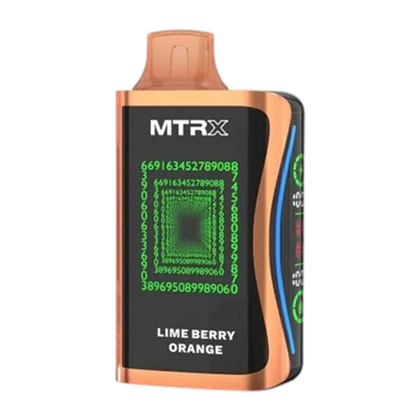 Lime Berry Orange MTRX MX 25000 Vape