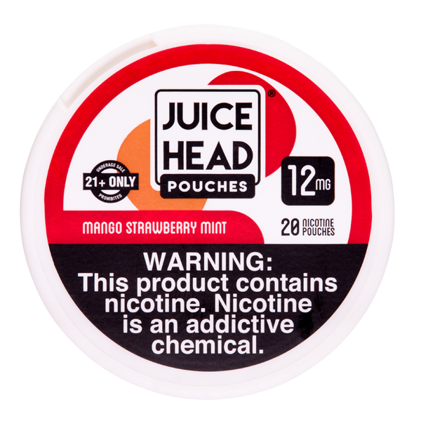 Mango Strawberry Mint Juice Head Nicotine Pouch 12mg