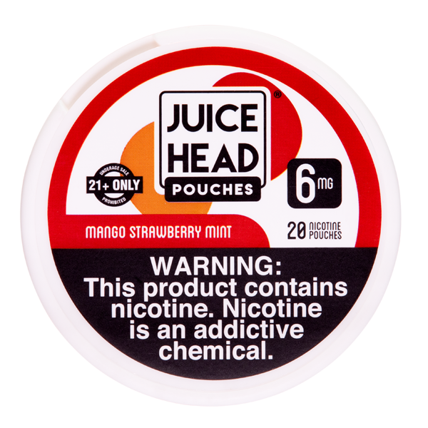 Mango Strawberry Mint Juice Head Nicotine Pouch 6mg