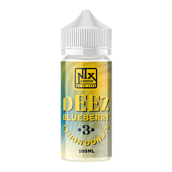 DEEZ Blueberry Lemon Donuts NIX Liquid DEEZ Blueberry Lemon Donuts NIX Liquid