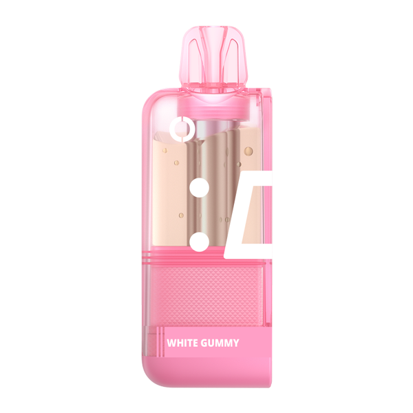 White Gummy OFF STAMP X-Cube Disposable CRYSTAL