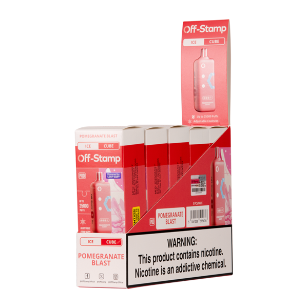 Pomegranate Blast ICE OFF STAMP X-Cube Disposable