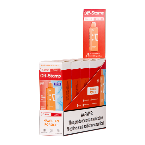 5 Pack of Hawaiian Popsicle Off Stamp Classic Cube Pod