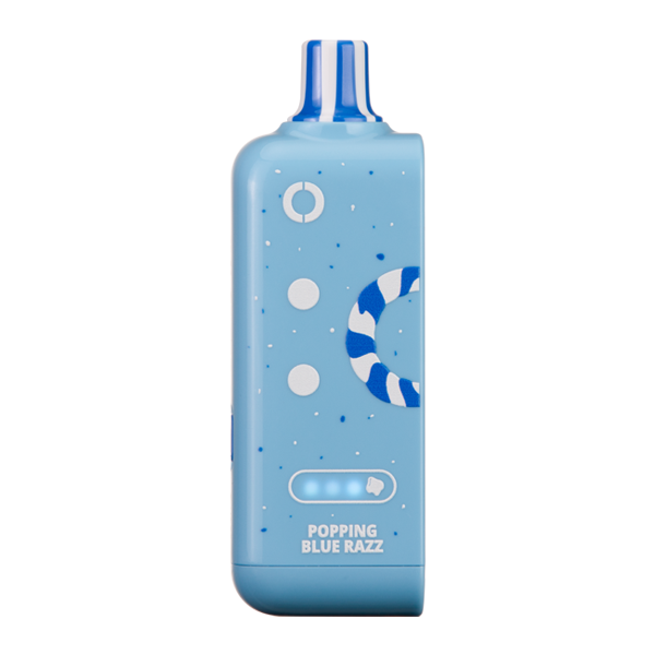 Popping Blue Razz Off Stamp Sweet Cube Disposable