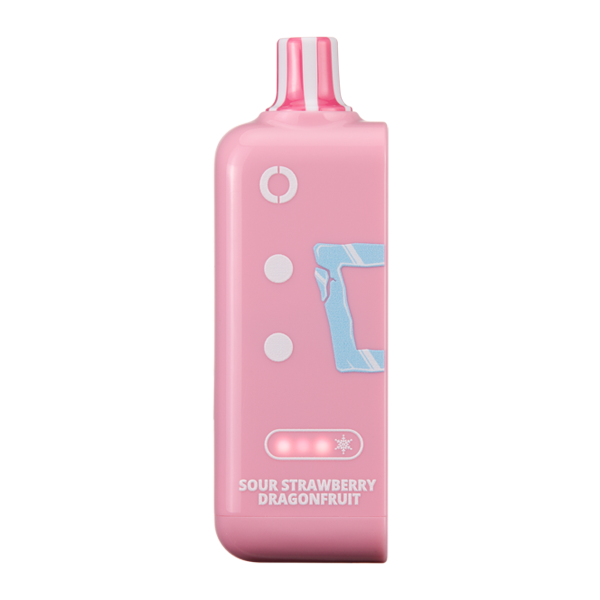 elfbar elfa master akku Sour Strawberry Dragonfruit Ice Off Stamp X-Cube Disposable (Ice Cube  Series)