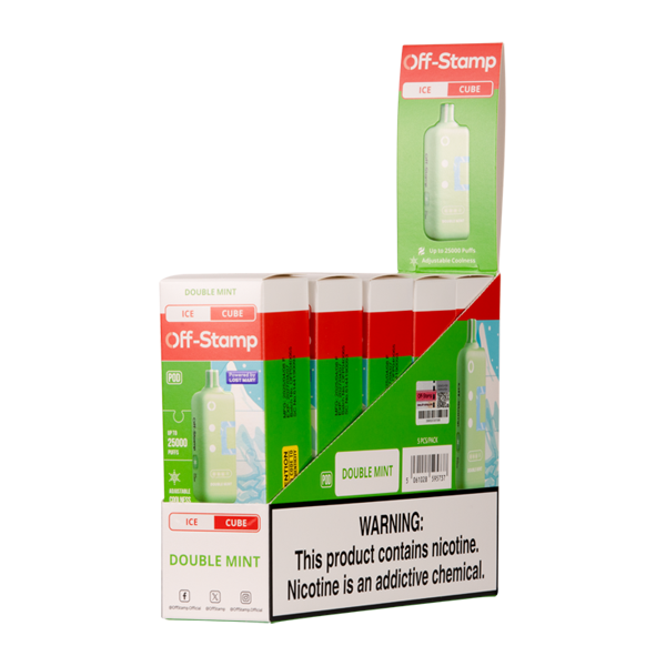 Double Mint ICE OFF STAMP X-Cube Vapes
