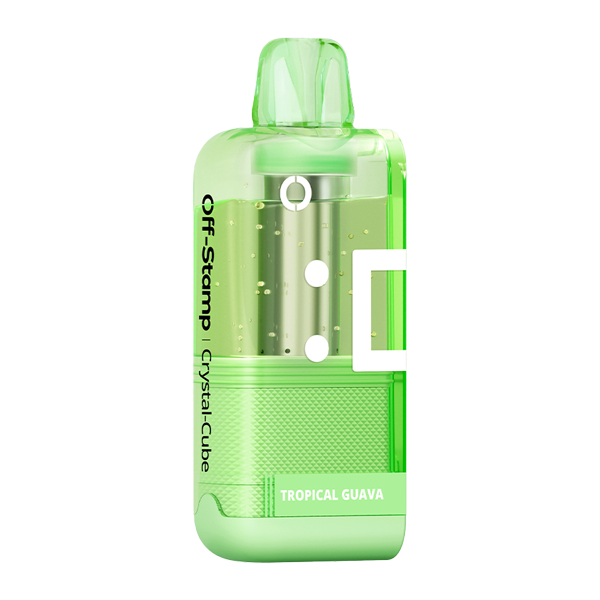Tropical Guava Off Stamp X-Cube Disposable Crystal