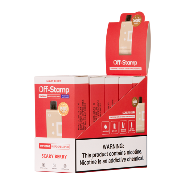 Scary Berry OFF STAMP SW16000 Vapes